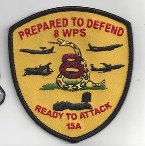 "PATCH USAF 8. WPS WAFFENSCHULE 15A 4" - Bild 1 von 1
