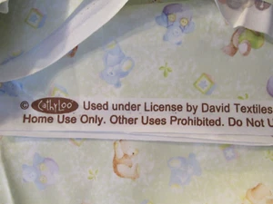 4 yards x 44" Quilt Quilting Fabric Cathy Loo for David Textiles Baby Bears - Picture 1 of 5