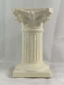 Architectural Column In Glazed Ceramic 1970’s Modern Sophistication 8” - Picture 1 of 12