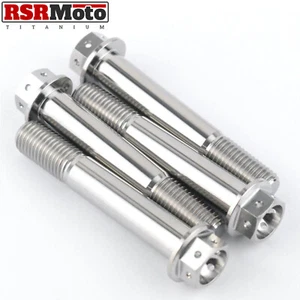 Pernos pinza de freno delantero de titanio perforado de carrera Ducati Panigale 1199 1299 V2 - Imagen 1 de 4