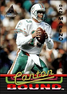 1994 Pinnacle Canton Bound #13 Dan Marino Miami Dolphins - Picture 1 of 2