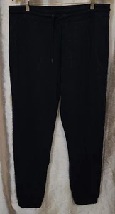 Men's Calvin Klein Black Jogging Pants, Embroidered Logo, Large - Picture 1 of 5