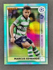 2022-23 Topps Chrome Merlin MARCUS EDWARDS RC Aqua Prism Refractor #126 SCP (A) - Picture 1 of 2