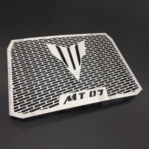 Brand new Stainless Radiator Grille Guard Cover Fit For 2014-2018 Yamaha MT-07 - Picture 1 of 5