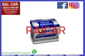 BATTERIA AUTO NUOVA VARTA 74AH E11 12V 680A EN OPEL ASTRA MERIVA ZAFIRA - Foto 1 di 2