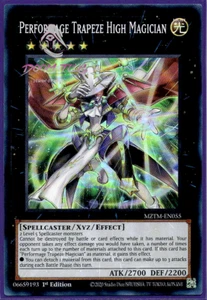 Yugioh! Performage Trapeze High Magician MZTM-EN055 (SR) 1st Ed 3x - Picture 1 of 1