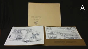 Nos Original Buick Riviera 1971 1963 1949 Händlerportfolio 3 Holzkohledrucke - Bild 1 von 6