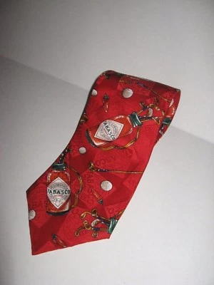 Vintage 90s Tabasco Golf Bag Tie Golf Sauce Peppers FREE SHIPPING - Image 1 of 4
