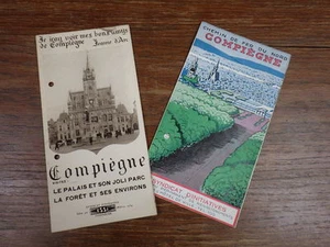 Lot Anciennes BROCHURES TOURISME COMPIEGNE - Picture 1 of 1