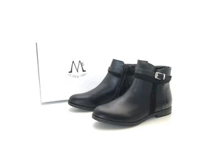 Cink-Me Damen Stiefel Stiefelette Ankle Boots Schwarz Gr. 41 (UK 7) - Picture 1 of 8