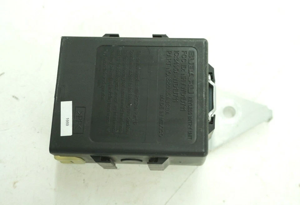 Subaru Outback 3.6R 2010 bloqueo por robo entrada sin llave módulo de computadora unidad OEM Foto 1 de 3