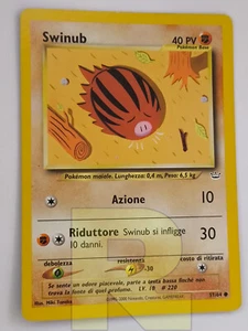 Swinub ® Neo Revelation 57/64 ® Comune ® Pokemon ® Italiano ® EX - Imagen 1 de 5