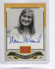 2012 Panini Golden Age  ON CARD AUTO Signatures Maureen McCormick Marcia Brady