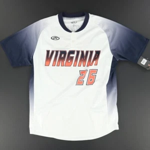 Rawlings Virginia Cavaliers Baseball Jersey White Men's L - Picture 1 of 8