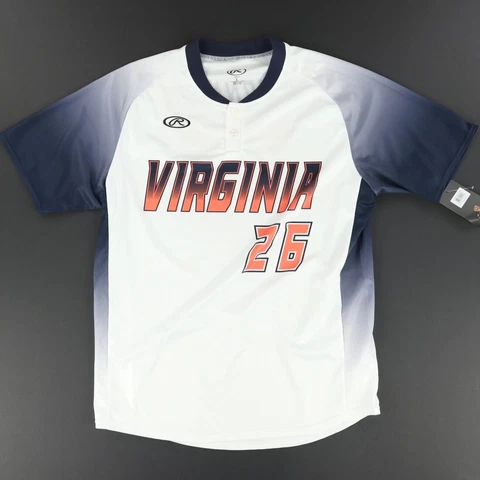 Rawlings Virginia Cavaliers Baseball  Jersey White Men's L Cover