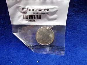 2007-D Denver Brilliant Uncirculated Montana State Quarter Coin! In Protect Bag - Picture 1 of 2