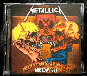 Metallica Live in Moscow 91 Motorhead Kreator Megadeth Venom Slayer Thrash Metal - Bild 1 von 3
