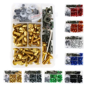 Full Fairing Bolt Bodywork Screws Fit For Suzuki DRZ400 DRZ400E DRZ400S DRZ400SM - Foto 1 di 20