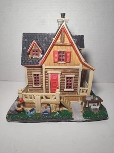 LEMAX Carole Towne collection Building A Cabin Lowe’s 2011 With Light - Picture 1 of 10