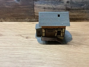 HO Scale gebauter Bausatz Faller 156 Kleinbau Güterschuppen - Bild 1 von 7