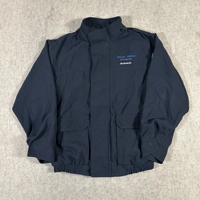 Chaqueta Bulwark FR Mediana RG Azul Marino Impermeable Bombardero Ropa de Trabajo JNJ8NV2 Foto 1 de 4