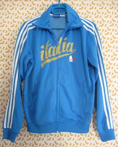 Veste Adidas Originals Bleu Italia survetement Jacket football Homme - M - Foto 1 di 8