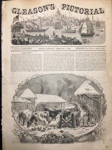 Panoramic View Crystal Palace New York 1854 Rufus Choate Attorney General MA - Picture 1 of 15