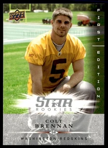 2008 Upper Deck Edition Colt Brennan Rookie Hawaii Rainbow Warriors #206 - Picture 1 of 2