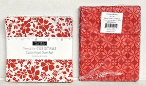 "Merry Little Christmas" Moda Custom Project 5" Charm Pack + 1/2 yd Sweater Star - Picture 1 of 2