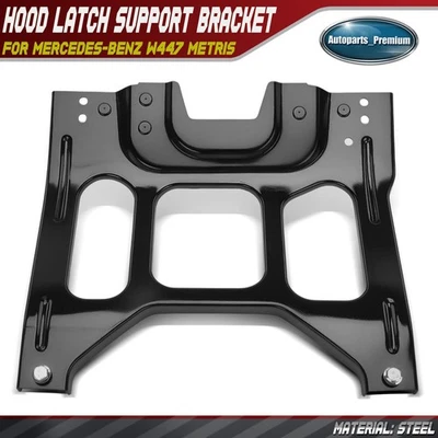 Suporte de trava de capô central de radiador de aço para Mercedes-Benz W447 Metris 2016-2023 - Imagem 1 de 4