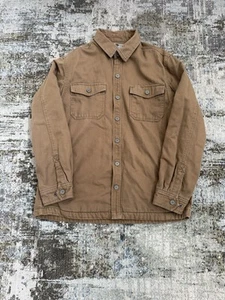 Chaqueta de manguera contra incendios de lona Duluth Trading forrada de lana pesada a presión para hombre XL - Imagen 1 de 9