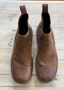 Born Boots Hombre 12 Hemlock Marrón Gran Cañón Chelsea Pull On H32606 Usadas en Excelente Condición - Imagen 1 de 9