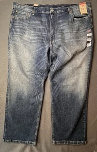 Levis 559 Jeans Mens 48x30 (29.5) Blue Denim Cotton Faded Straight Stretch NWT - Picture 1 of 13