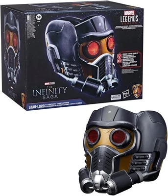 Casco Electrónico Marvel Legends Star-Lord The Infinity Saga Guardianes de la Galaxia Foto 1 de 4