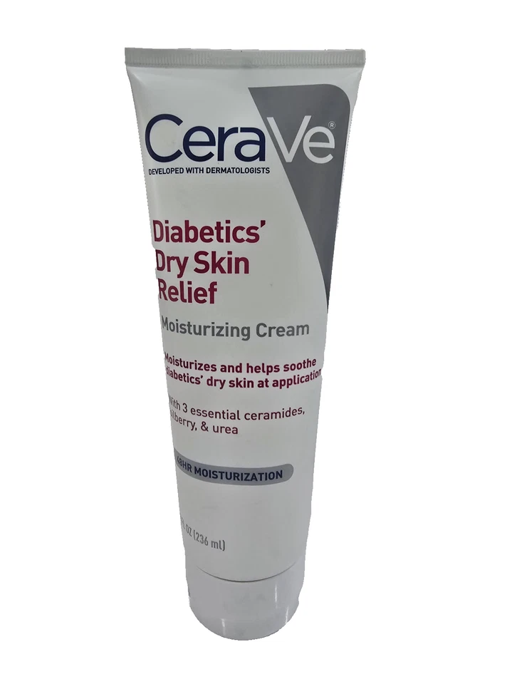 CeraVe Diabetics Dry Skin Relief Moisturizing Cream 8 FL OZ (236ml) - Image 1 of 1