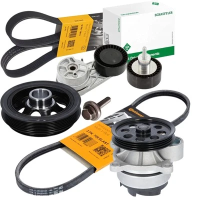 CONTI Keilrippenriemen Riemenscheibe WAPU Satz für FORD TRANSIT 2.0 EcoBlue - Bild 1 von 4