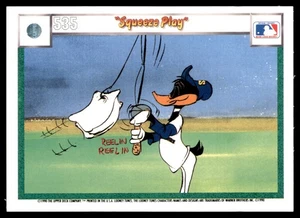 Looney Tunes Daffy Duck 1990 Upper Deck #535 #526 Squeeze Play - Bild 1 von 2