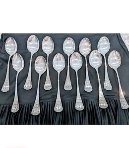 Vtg Rosenthal Wiinblad Romance Set of 4. Sterling Oval Soup Spoon(s). 7-1/8". - Picture 1 of 8
