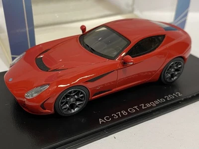 NEO SCALE MODELS AC 378 GT Zagato rojo 1:43 resina modelo coche Foto 1 de 4