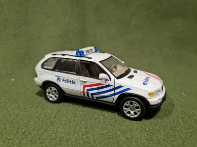 HONGWELL BMW X5 POLITIE BELGIO POLICE POLIZIA SCALA 1 /43  - Immagine 1 di 4