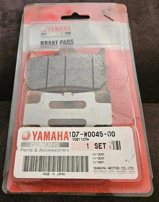 Yamaha OEM Front Brake Pad Set XV19 Roadliner Stratoliner Raider 1D7-W0045-00-00 - Image 1 of 3