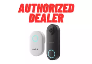 Reolink Doorbell Camera Smart WiFi Video Doorbell Chime 5MP Wide Angle 2way Talk - Picture 1 of 4