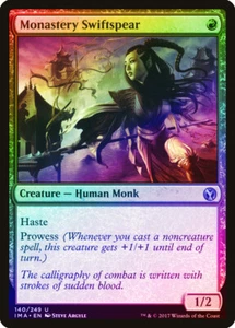 Monastery Swiftspear FOIL Iconic Masters NM Red Uncommon MAGIC CARD ABUGames - Picture 1 of 1