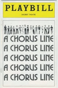 August 1977 - Sam S. Shubert Theatre Playbill - A Chorus Line - - Picture 1 of 4