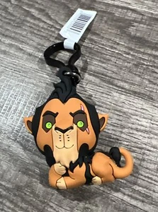 Disney Villains Series 3 Figural Bag Clip 3 Inch SCAR- Opened No Bag- 758 ME - Picture 1 of 3