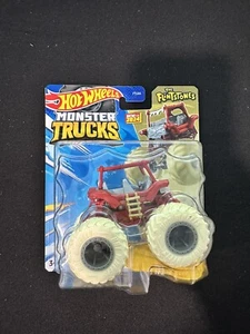 Hot Wheels Monster Trucks - The Flintstones - Flint-mobile - New 2024 Hot Wheels - Picture 1 of 2