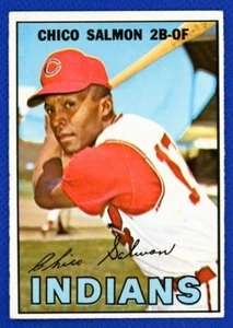Topps Baseball 1967 # 43 Chico Salmon Cleveland Indians VGEX-EX envío 0,99 - Imagen 1 de 2
