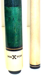 ADAM Billard Queue 1992 grün Serie Maxton hochwertiger Shaft Obere Mittelklasse. - Bild 1 von 13