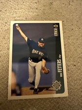 1996 Collector's Choice Mike Fetters Milwaukee Brewers #191