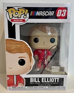 2019 Bill Elliott NASCAR Racing Signed Auto Funko Pop Figure #3 W/ COA - Picture 1 of 3